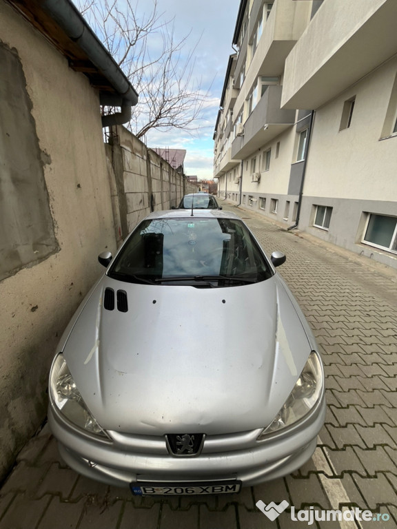 Peugeot 206cc, 1,6 benzină