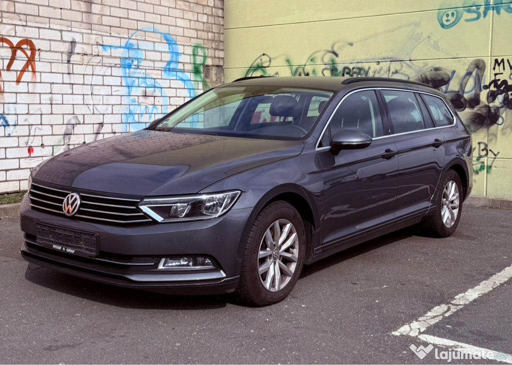 Volkswagen Passat B8 / 2016 / 2.0 TDI 150cp / Carlig / Navi / LED