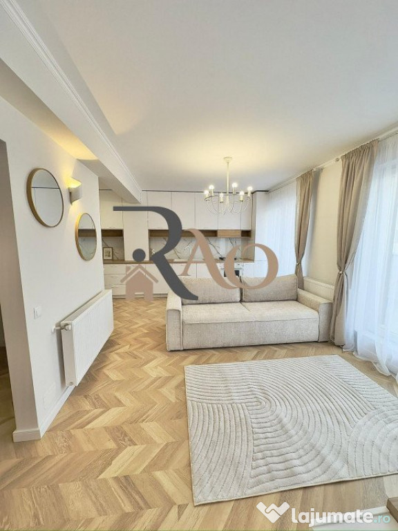 Apartament ultrafinisat, 2 camere, terasa 15 mp, zona Terra!