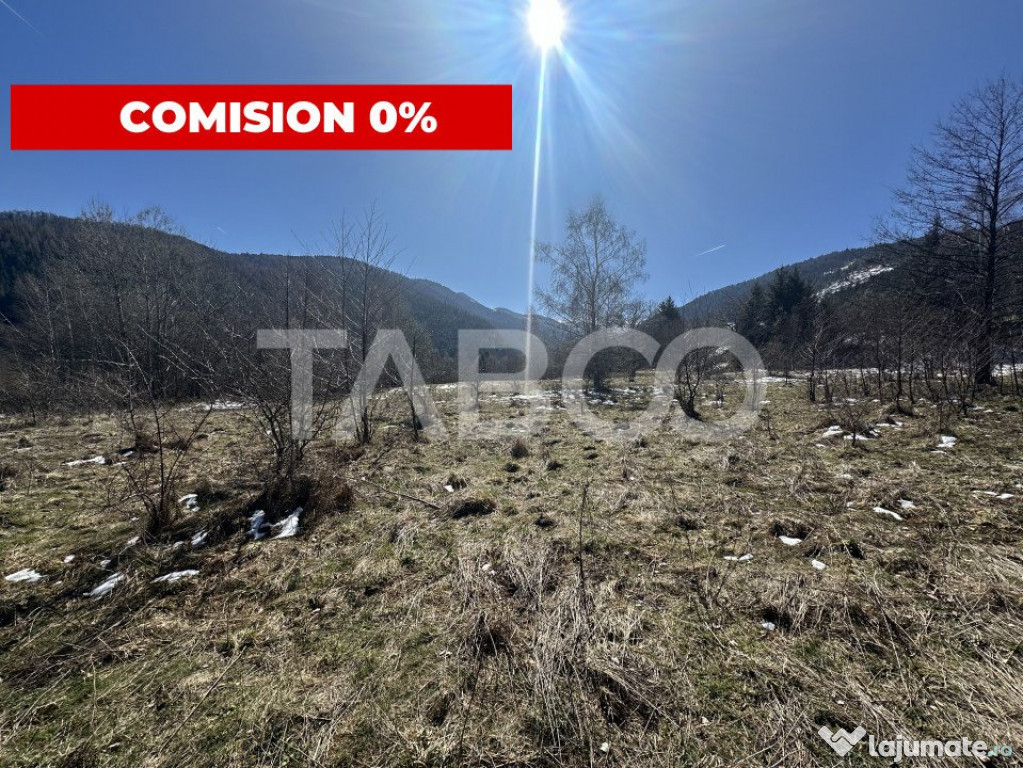 Teren extravilan 4600 mp cu acces la rau Satul de Vacanta De
