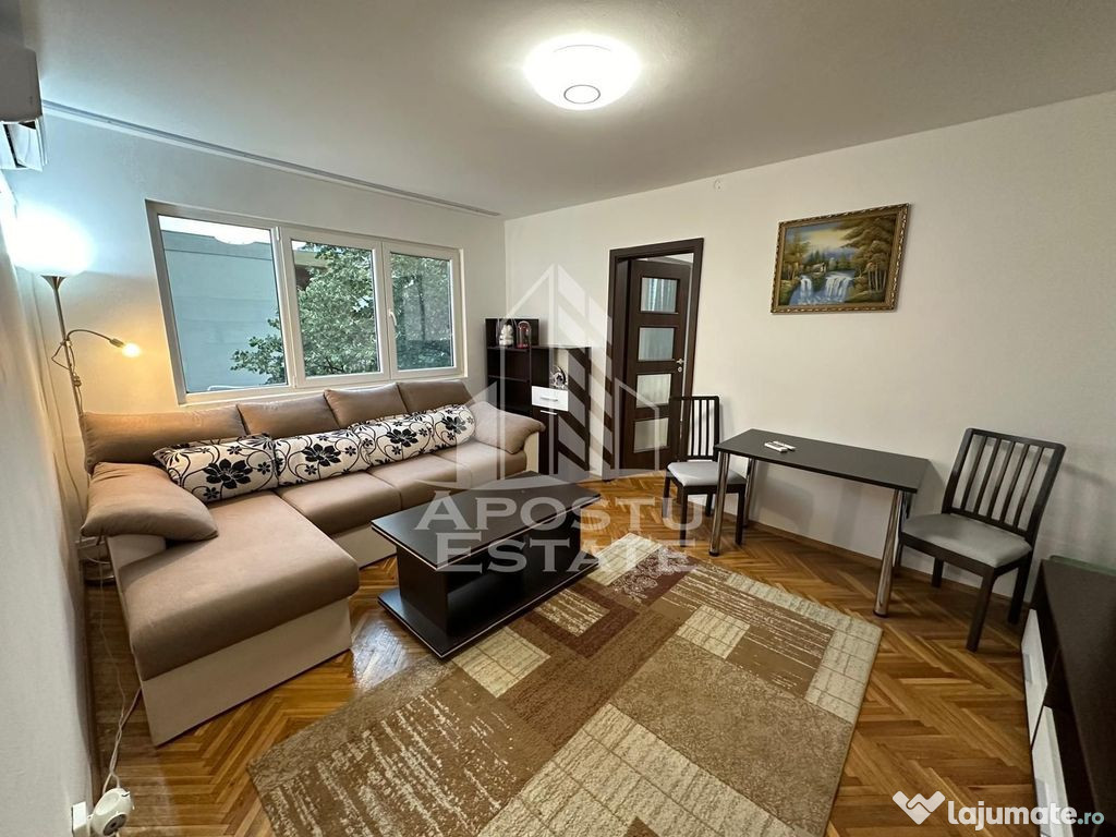 Apartament cu 2 camere , centrala proprie ,AC,zona Dacia