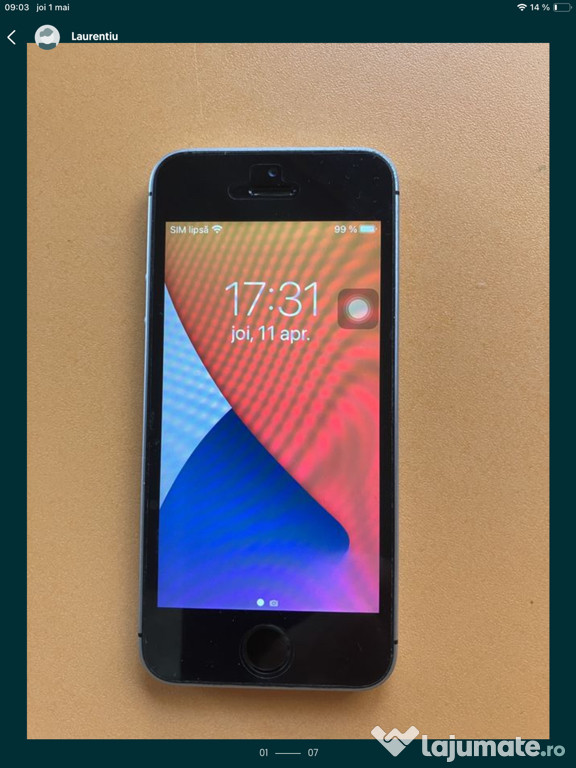 Iphone SE space gray