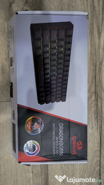 Tastatura mecanica Redragon Dragonborn