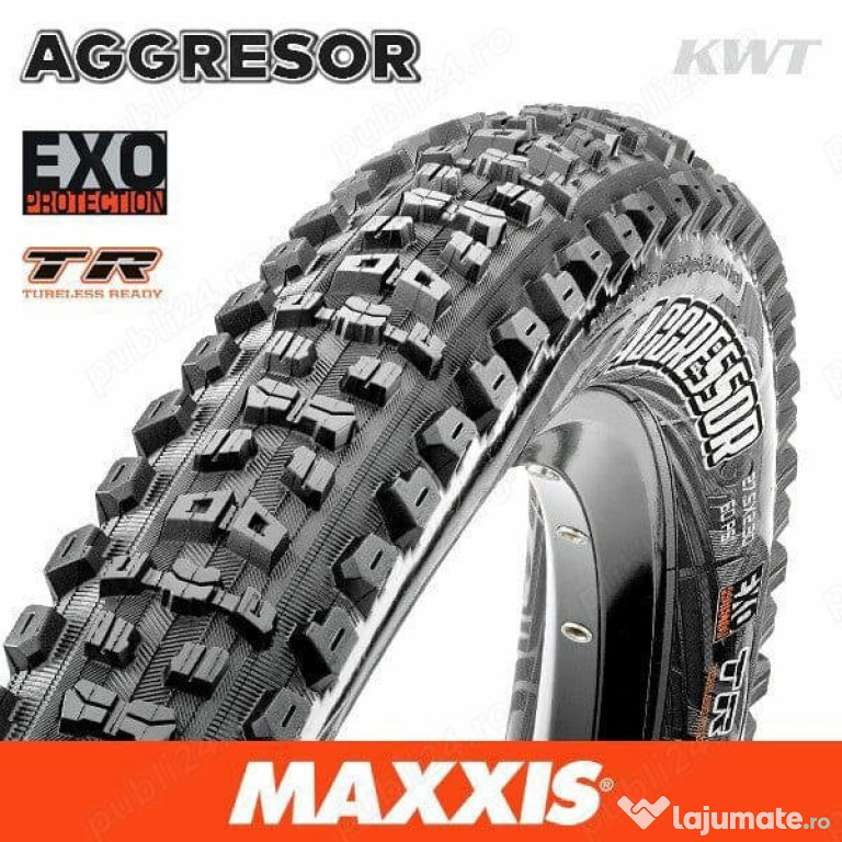 Anvelopa cauciuc Maxxis Aggressor 29x2.5 EXO TR MTB trail enduro