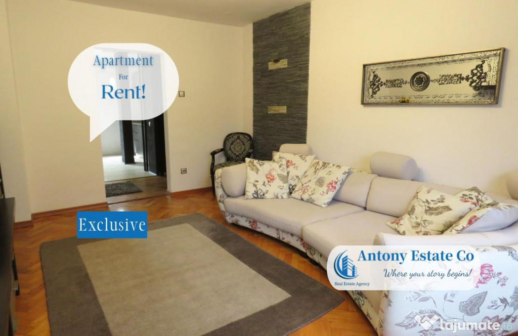 Apartament de inchiriat, 3 camere, Decomandat, Bd. Dacia -