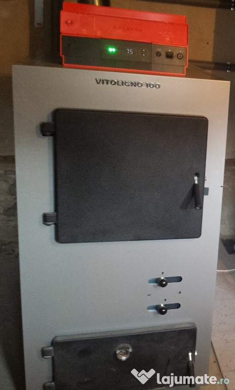 Centrala lemn cu gazeificare Viessmann Vitoligno 30 kw plus componente