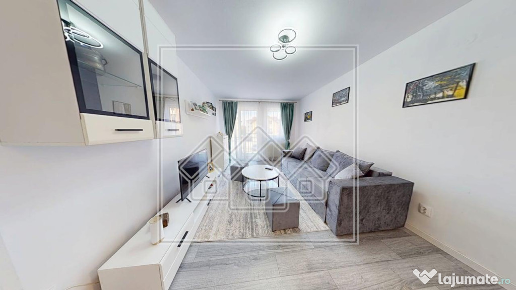 Ap cu 2 camere si balcon, 57 mp utili, balcon, etaj 1/3 - Se
