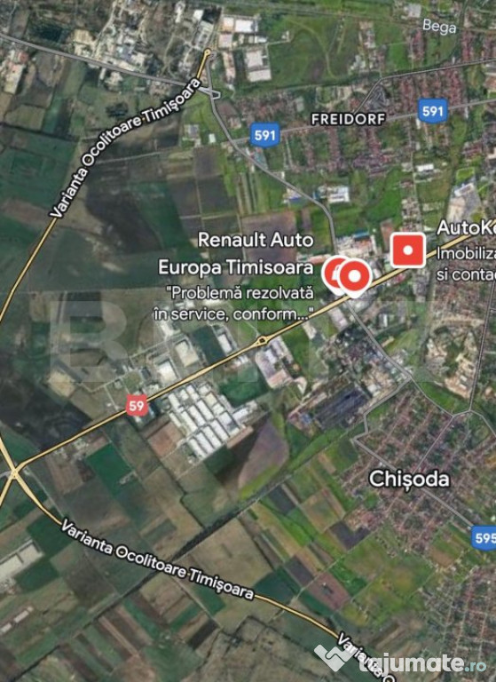 Teren intravilan, 8313mp, front stradal 39, zona Calea Sagul