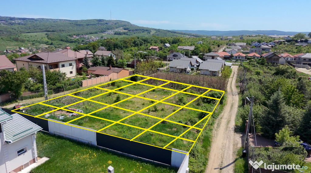 Teren 850 mp + 150 mp cale acces, Visani-Barnova – Investi