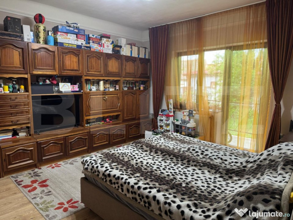 Apartament cu 2 camere, 65,76 mp+balcon, parter cu curte si