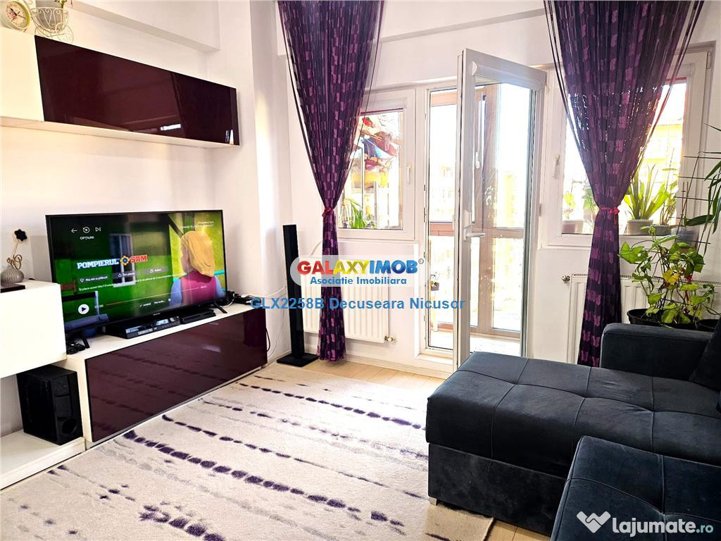 Apartament 3 camere Militari Residence, mobilat Utilat 92.50