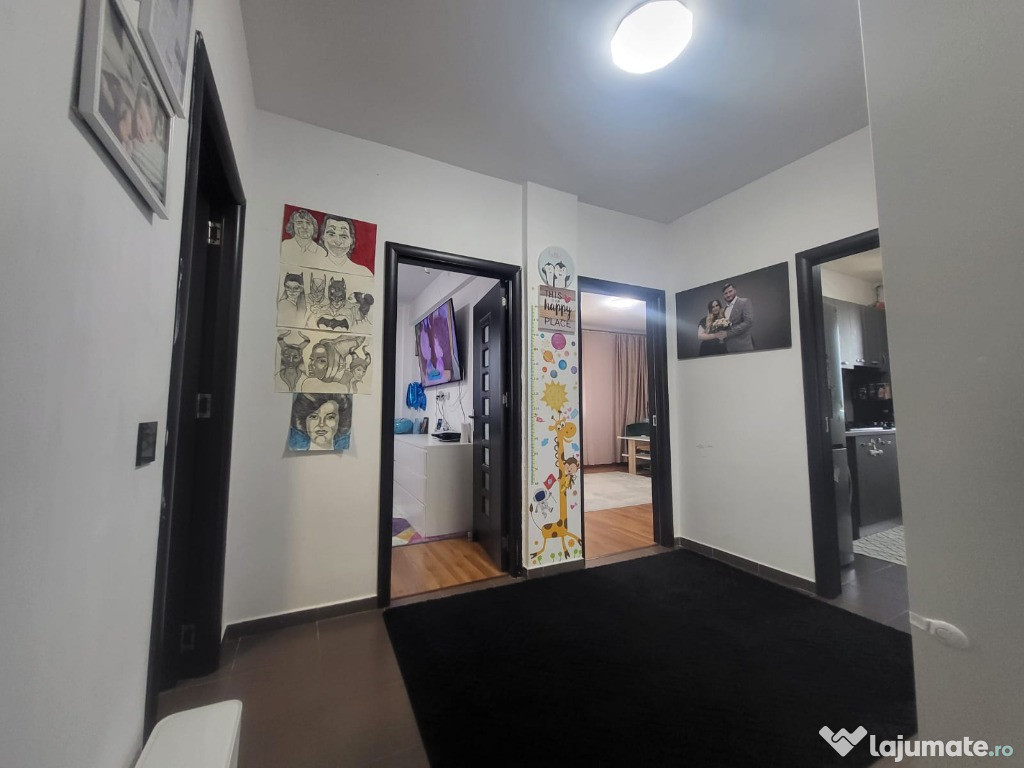 Apartament cu 2 camere | Mobilat si utilat | Centrala proprie