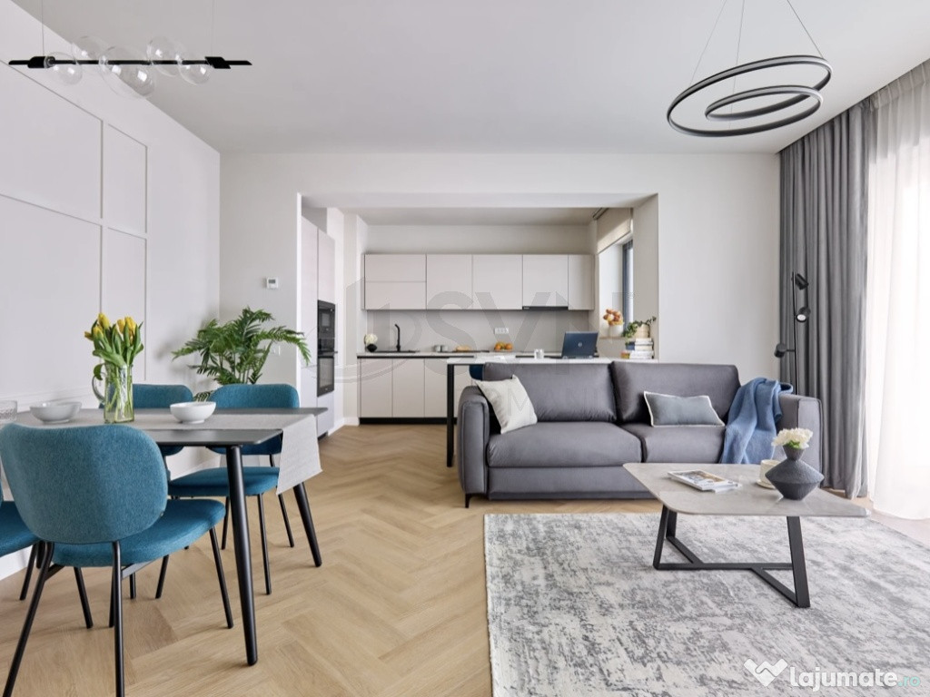 Apartament 2 camere nou mobilat si utilat Barbu Vacarescu