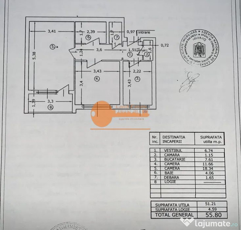 2 camere Lujerului-200 m metrou
