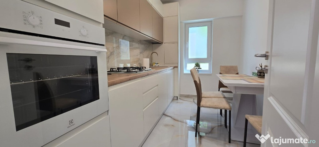 Apartament 2 camere decomandat, bloc nou, mobilat complet, 66 mp
