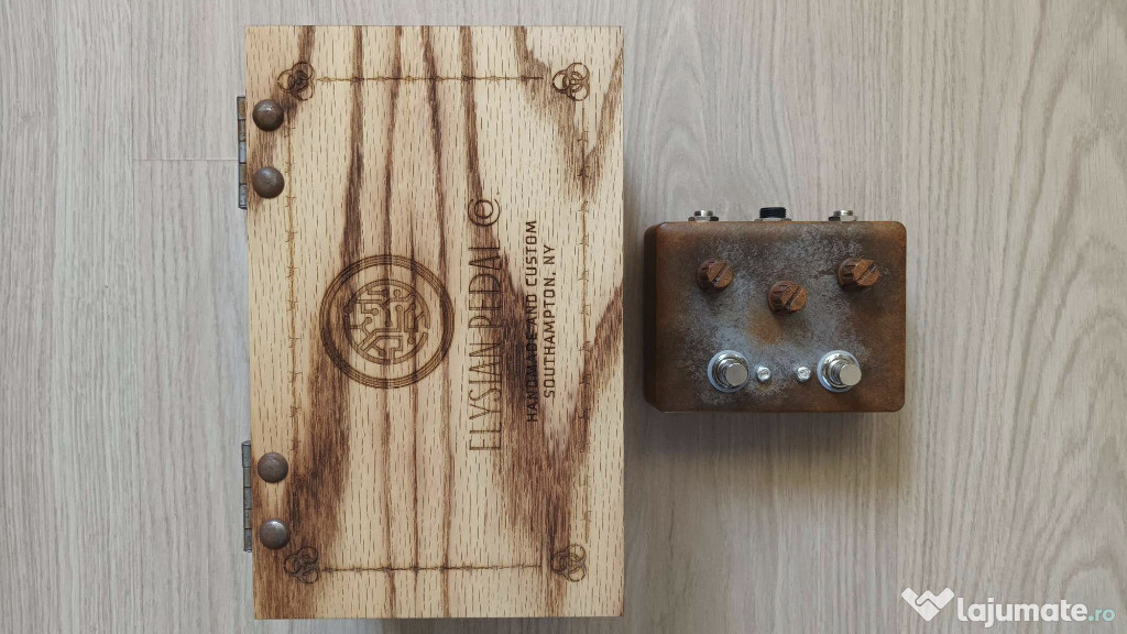 Elysian Pedals Lazarus - boost drive Zvex Super Duper pedala chitara