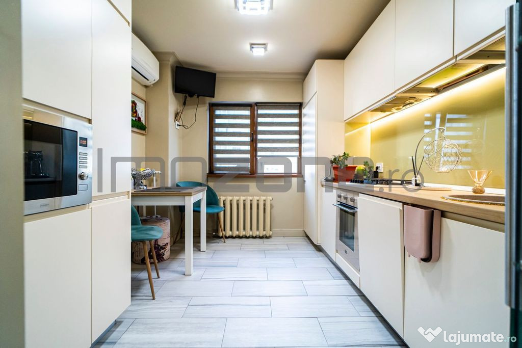 Lizeanu, 3 camere, bloc stradal reabilitat, mobilat, util...