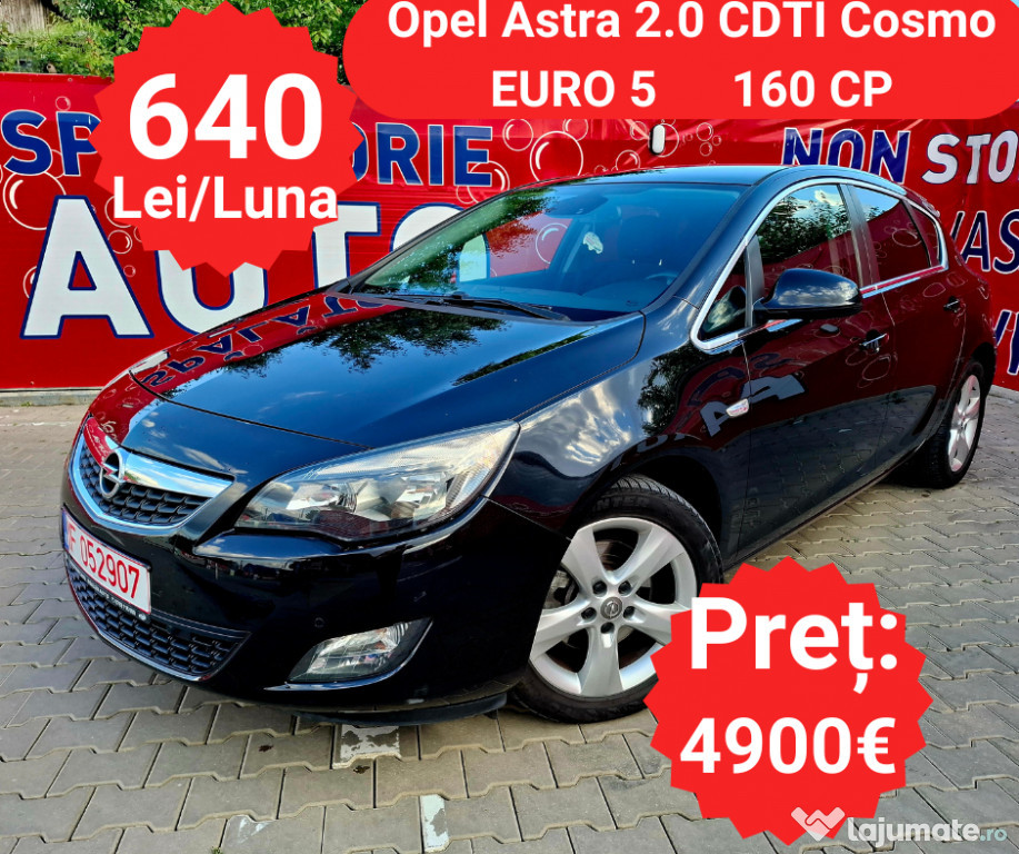 Opel Astra J 2.0 CDTI RATE