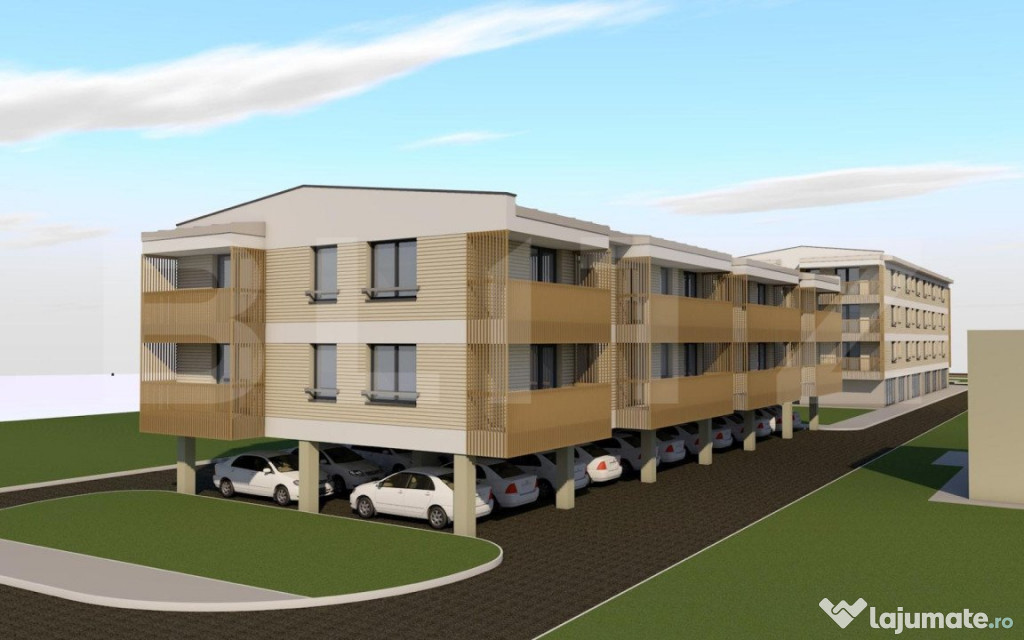 Apartament ultrafinisat, 2 camere, 46 mp, loc de parcare sub