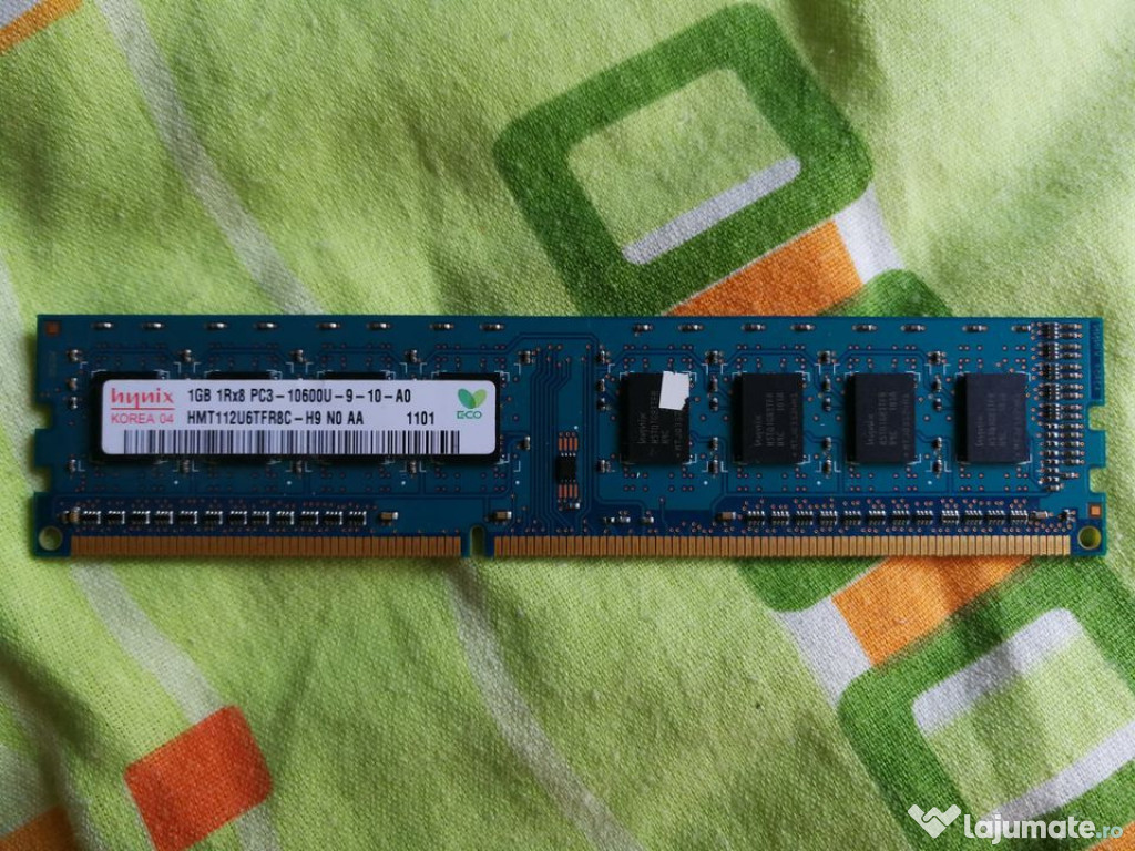 Kit 2 GB (1 GB + 1 GB) DDR3 PC3 10600 1333 MHz