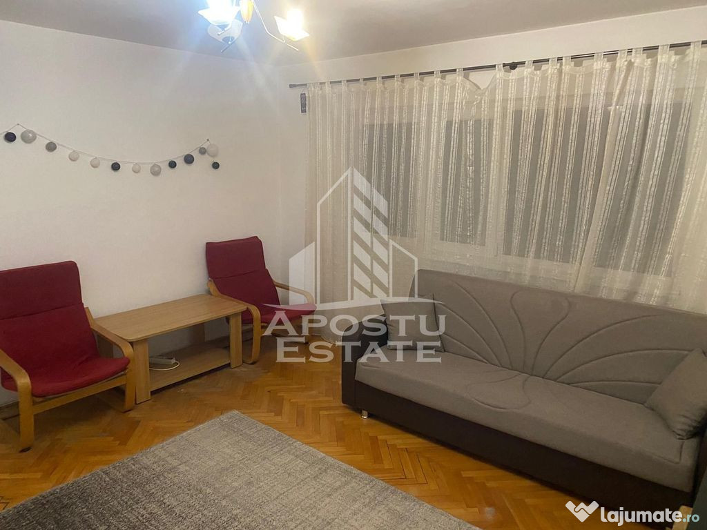 Apartament 2 camere, centrala proprie, Spitalul Judetean