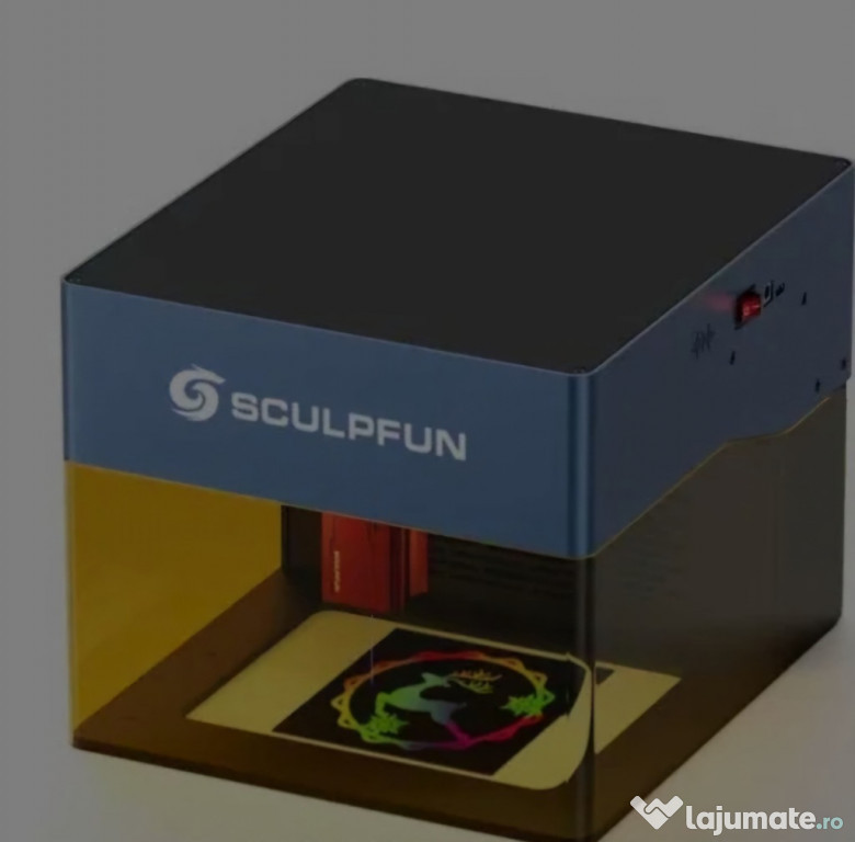 Gravator ieftin ca nou utilizat de cateva or????sculpfun icube 10pro max