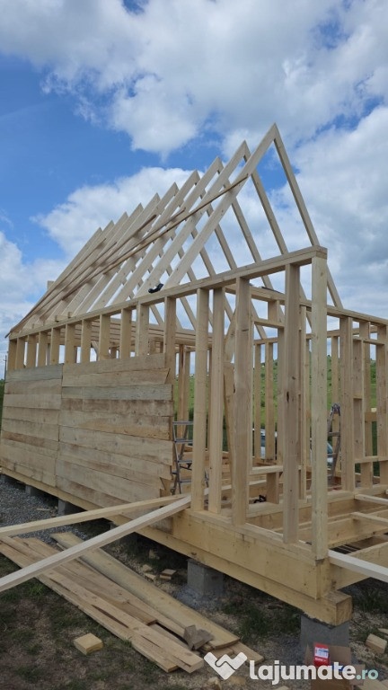 Dulgher profesionist – case timber-frame, pergole, acoperișuri