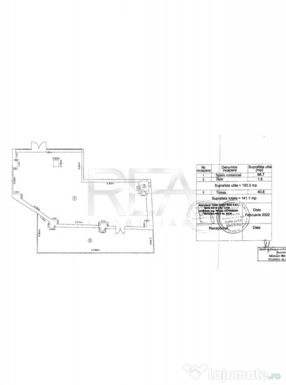 Spatiu Comercial | 140 mp | 13 Septembrie