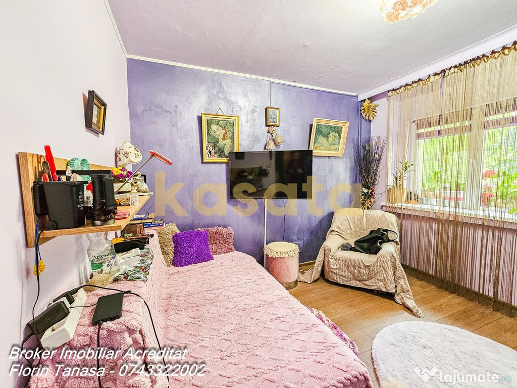 3 camere Pantelimon etaj 1 bloc reabilitat - 13 m Metrou