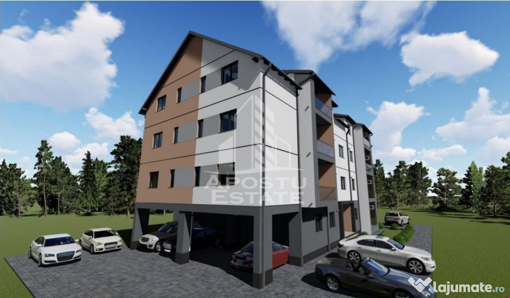 Apartament cu 2 camere, etaj intermediar, decomandat, Cal...