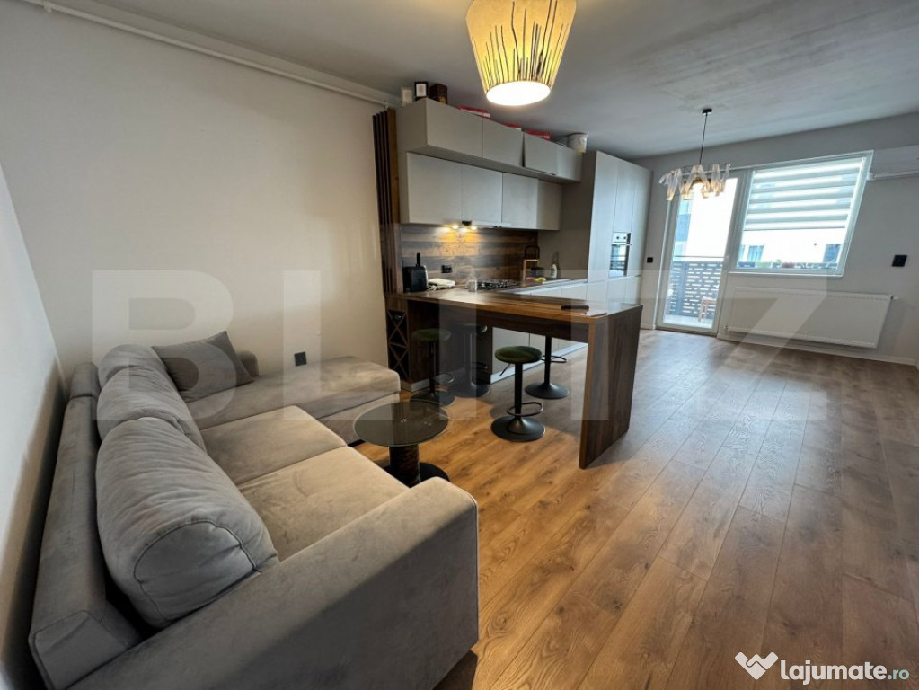 Apartament 2 camere, modern, parcare, zona BMW