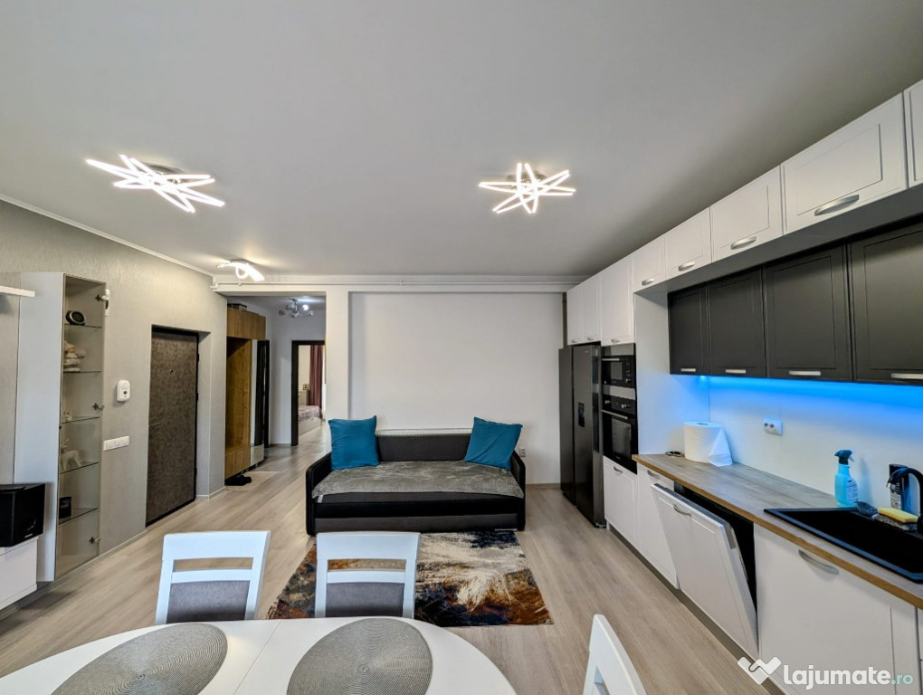 Apartament 3 camere, 66 mp, mobilat complet, Centru Florești 0 Comisio