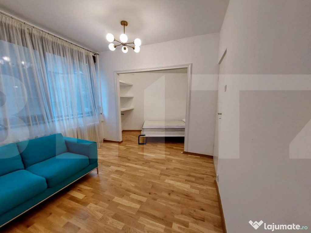 Garsonieră spațioasă, renovată complet – Calea Victori
