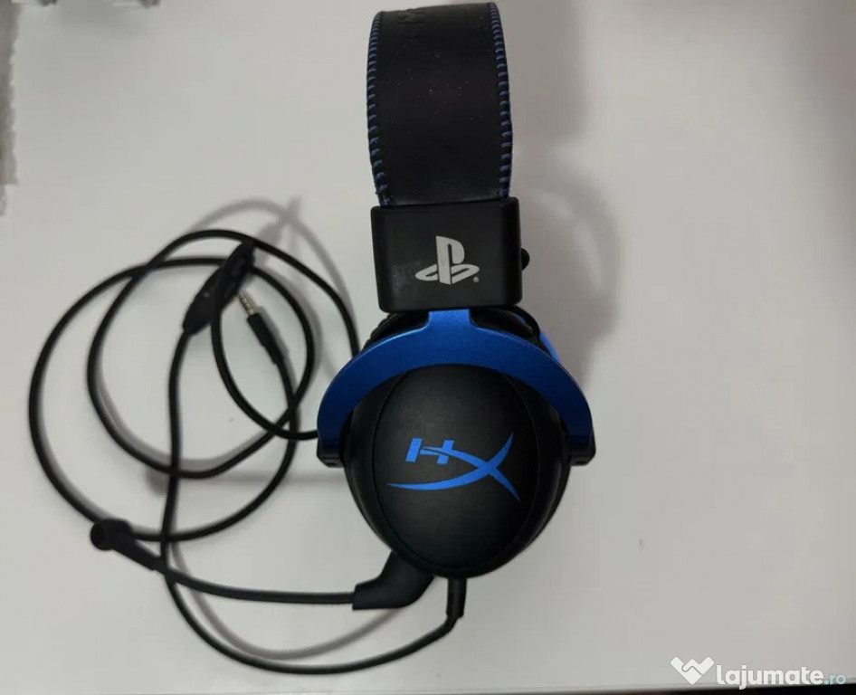 Căști Gaming HyperX Cloud PS4, Black/Blue