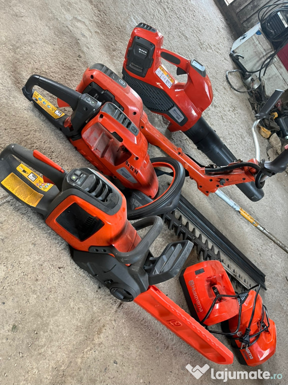 Unelte electrice de grădinărit marca Husqva
