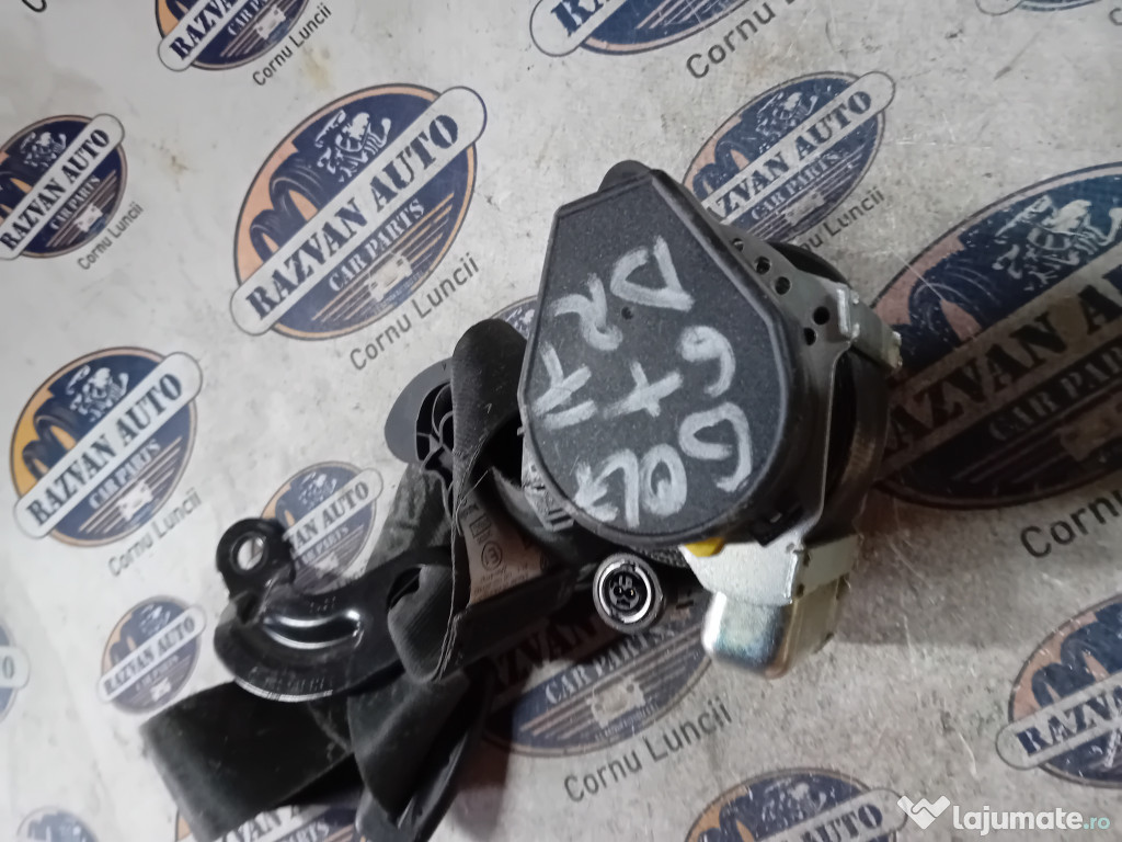 Centura dreapta fata cu capsa Volkswagen Golf 6 Plus 2010