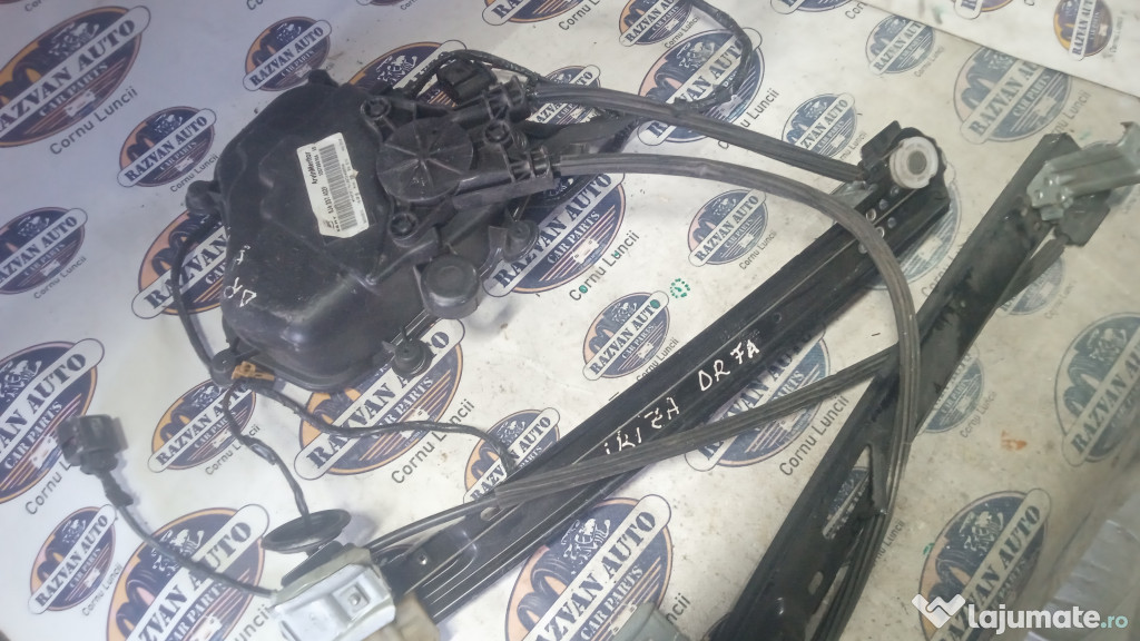 Macara geam dreapta fata Seat Ibiza 2010