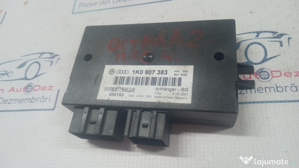 Modul carlig tractare Skoda Octavia 2 2007