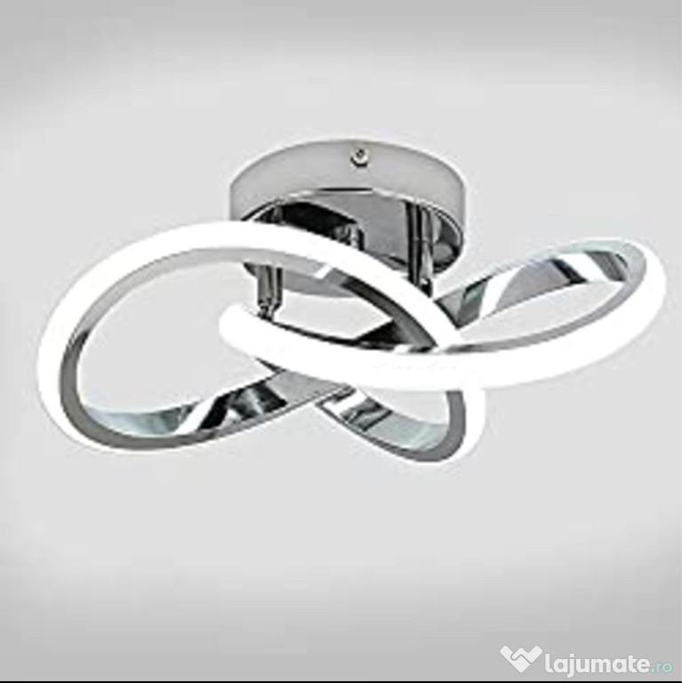 Lustră LED . Design artistic cu două inele.Produs NOU!