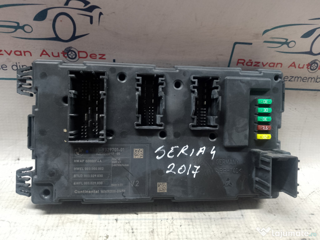 Calculator confort BMW Seria 4 F36 2.0 Motorina 2014