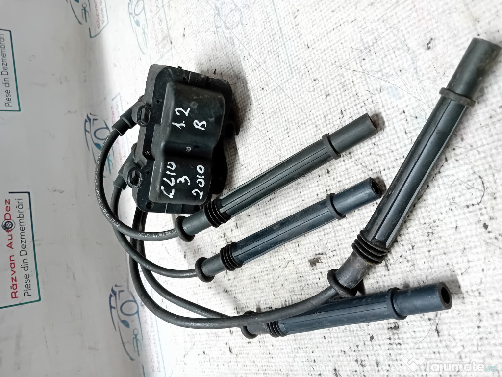 Bobina inductie plus fise Renault Clio 3 1.2 Benzina 2010