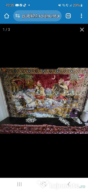 Carpetă de perete Răpirea din Serai