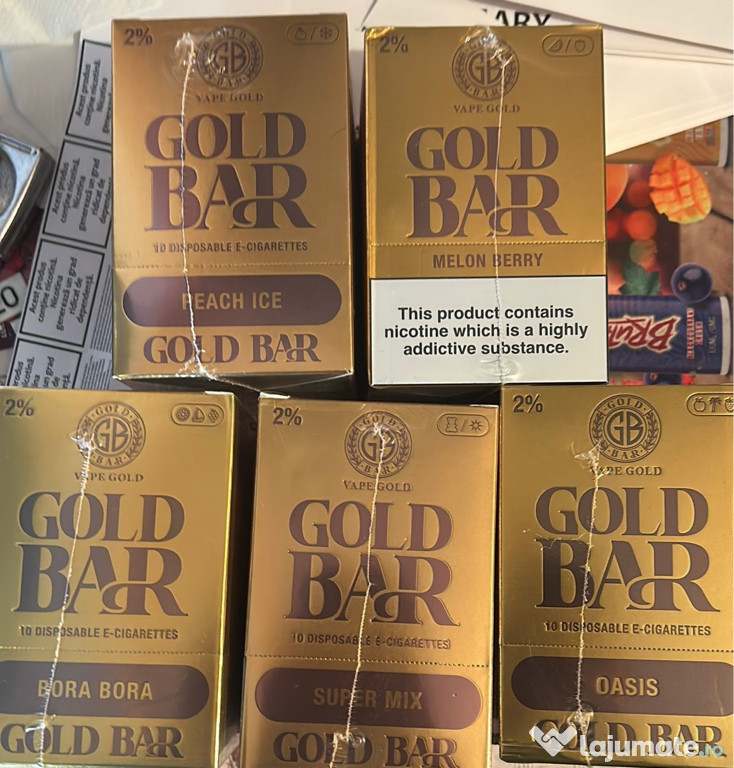 Vape gold bar 600 puffs