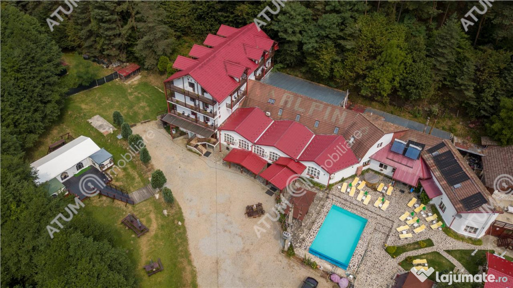 Pensiune turistica cu restaurant si 33 camere in Rasinari -