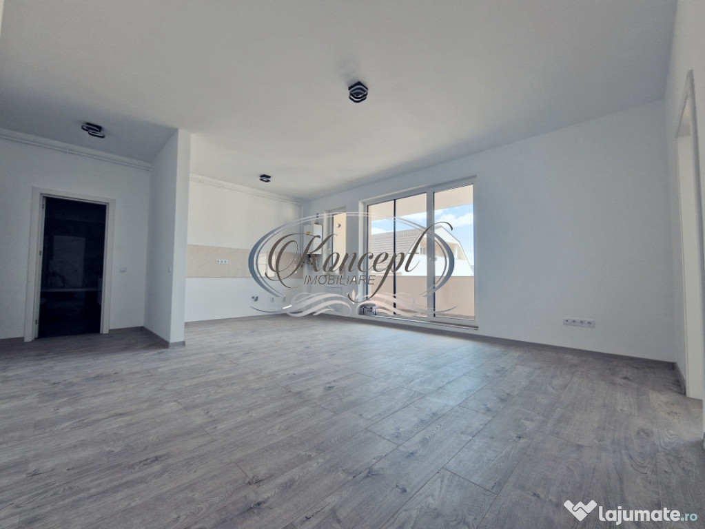 Apartament spatios la etaj intermediar, in bloc nou