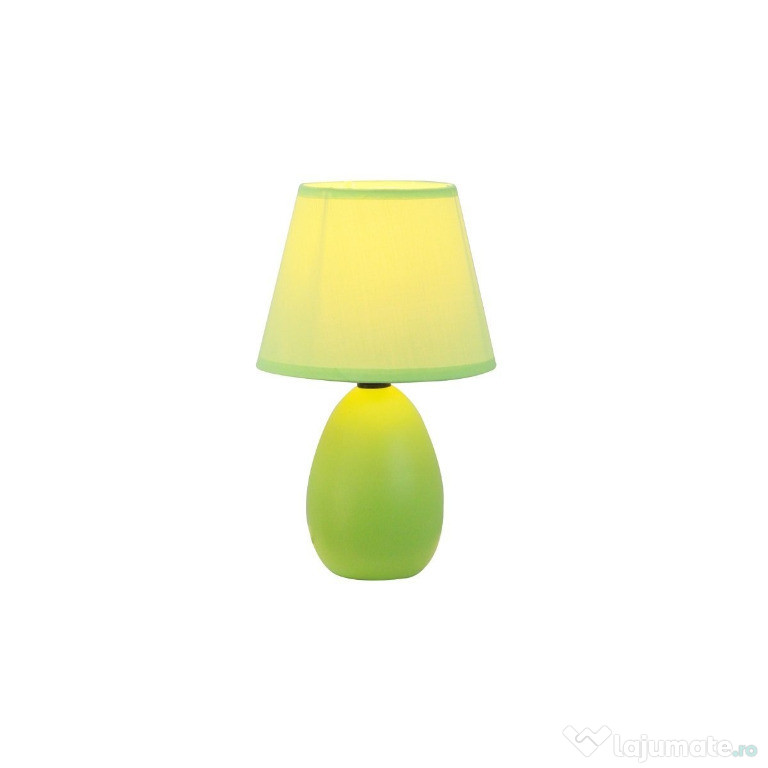 Lampa pe picior ceramica, verde, QENNY NOUA