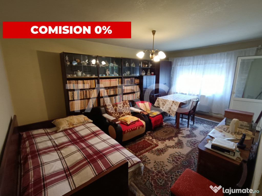 Apartament 2 camere 50 mpu mobilat utilat balcon Tolstoi Alb