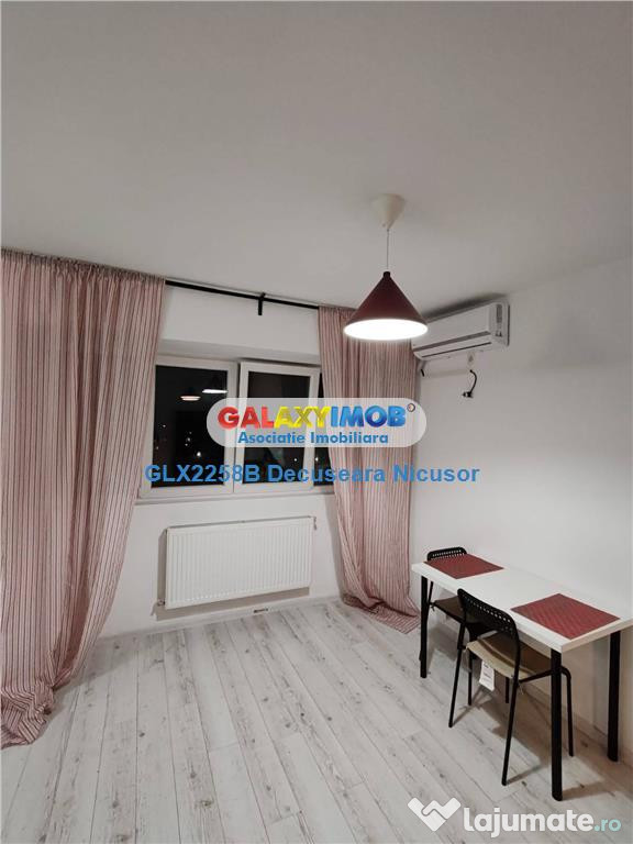Garsoniera dubla Militari Residence mobilat Tineretului 48.5
