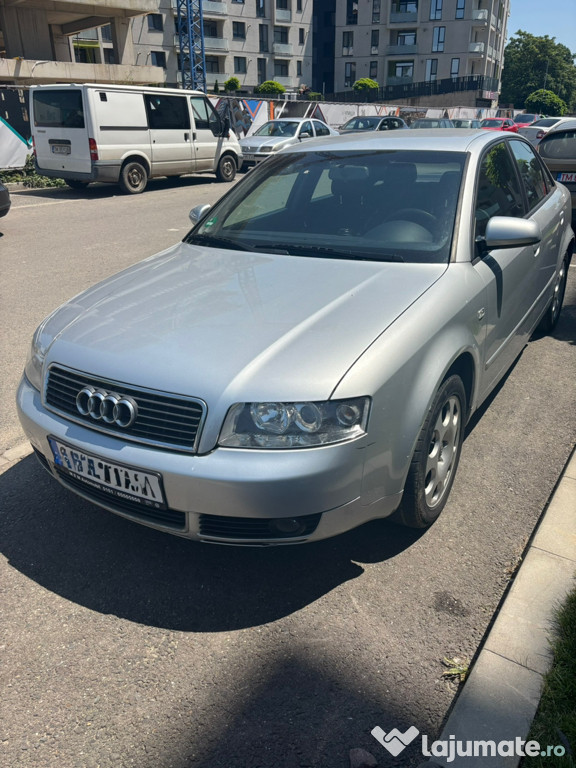 AUDI A4 1,9 TDI, Diesel tracțiune față; 5 locuri; limuzină