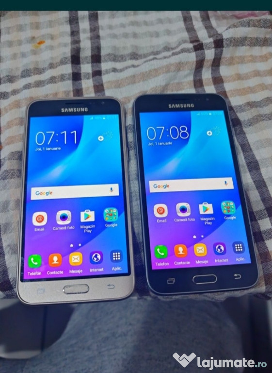 Samsung j3 2017 2 buc și baterii de rezerva